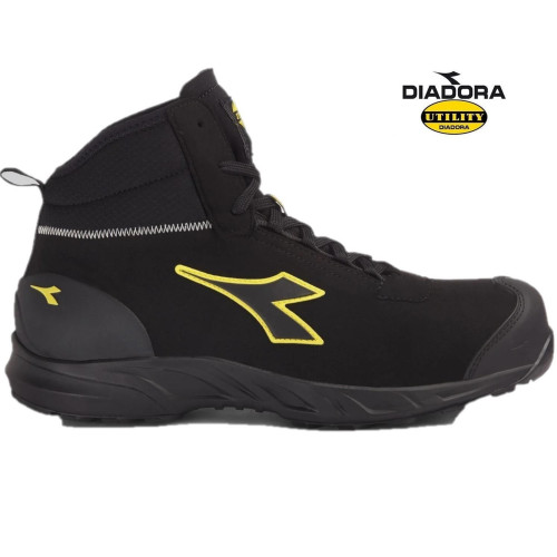DIADORA UTILITY FLY LITEBASE SCARPE ANTINFORTUNISTICHE DA LAVORO LEGGERE S3 MID