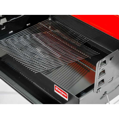 Barbecue a carbone Ferraboli Comunità - Griglia in acciaio cromato da 60x40 cm