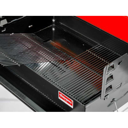 Barbecue a carbone Ferraboli Comunità - Griglia in acciaio cromato da 60x40 cm