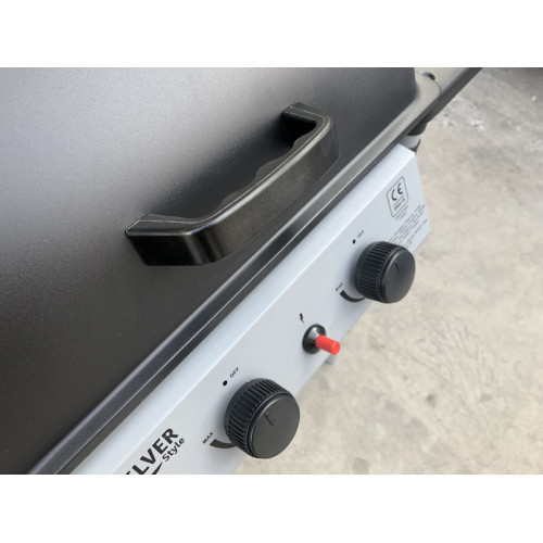 FERRABOLI BARBECUE 122X50 GAS CON COPERCHIO 2 FUOCHI ART. 78
