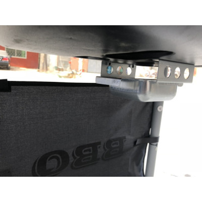 FERRABOLI BARBECUE 122X50 GAS CON COPERCHIO 2 FUOCHI ART. 78