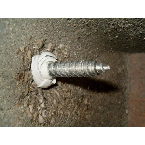 BOX KIT 200 Pz. TASSELLO TASSELLI in NYLON T6/VA con VITE 8x40mm