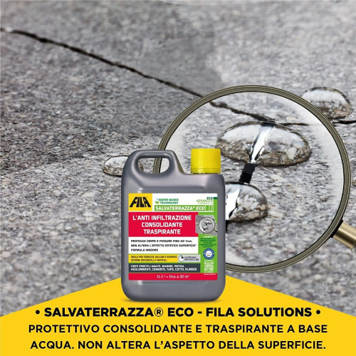 Fila Salvaterrazza ECO Anti Infiltrazione Traspirante Protegge Ripara 1 Litro