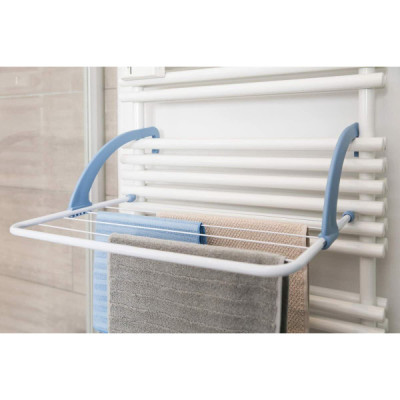 GIMI Stendibiancheria da balcone stendino termosifone stendipanni per ringhiera
