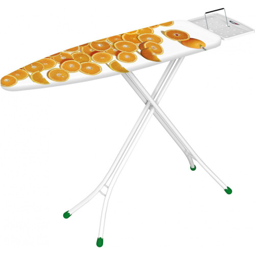 Asse da stiro regolabile in altezza Gimi Classic acciaio poggiaferro 126 x 45 cm