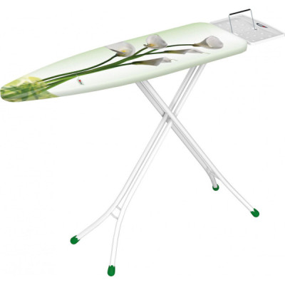 Asse da stiro regolabile in altezza Gimi Classic acciaio poggiaferro 126 x 45 cm