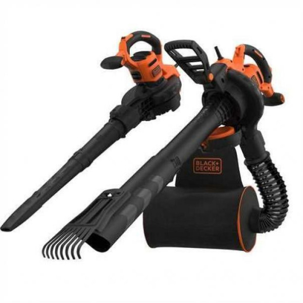 Soffiatore aspiratore per foglie BLACK+DECKER BEBLV301, 3 in 1