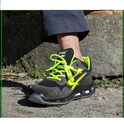 Scarpe antinfortunistiche U Power Yellow S1P SRC ultreleggere sportive NEW