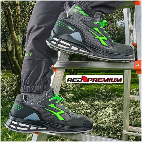 Scarpe Antinfortunistica da Lavoro U-POWER Basse Microfibra Uomo Donna JAGO S3