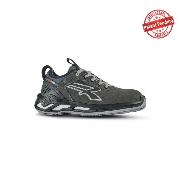 Scarpe basse da lavoro U Power Byron S3 SRC CI ESD nere leggere