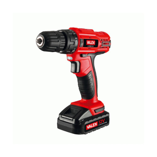 TRAPANO AVVITATORE A BATTERIA LI-HOME VALEX 12V LITIO 1,3 Ah