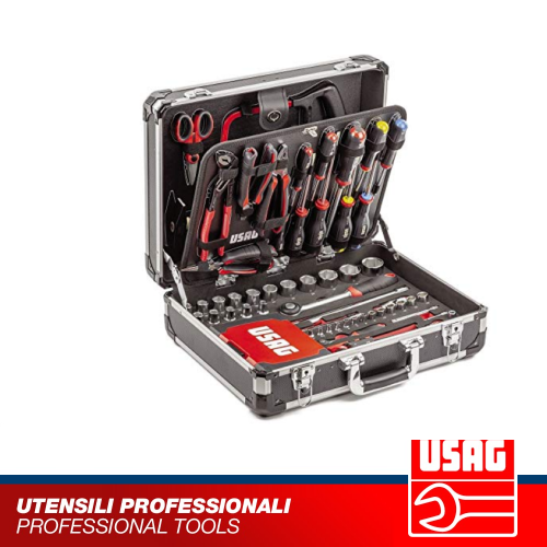 USAG 002 JMA set utensili valigia porta attrezzi assortimento manutenzione 181pz