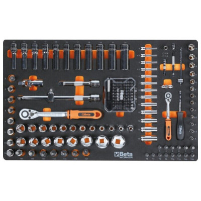 Beta Cassettiera BW C24S Mobile Con Sette Cassetti e Assortimento Di 235 utensili