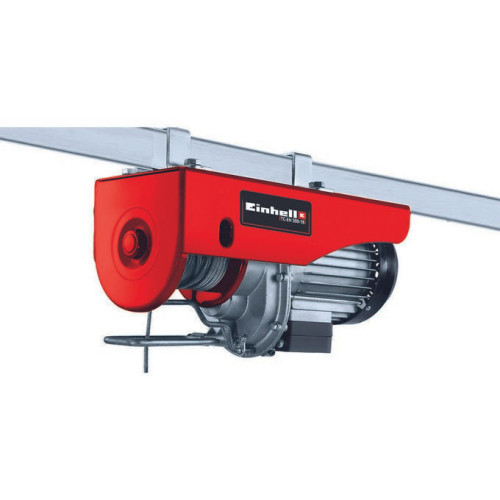 Paranco elettrico 500kg Sollevatore montacarichi cavo da 18 mt Einhell 2255145