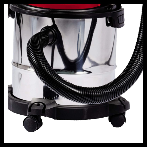 Bidone aspiratutto Einhell TC-VC 1812-S Bidone in acciaio lt. 12 Aspira liquidi