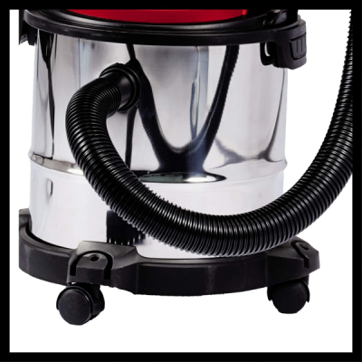 Bidone aspiratutto Einhell TC-VC 1812-S Bidone in acciaio lt. 12 Aspira liquidi
