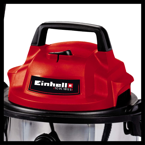 Bidone aspiratutto Einhell TC-VC 1812-S Bidone in acciaio lt. 12 Aspira liquidi