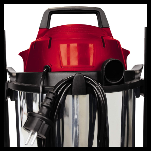 Bidone aspiratutto Einhell TC-VC 1812-S Bidone in acciaio lt. 12 Aspira liquidi