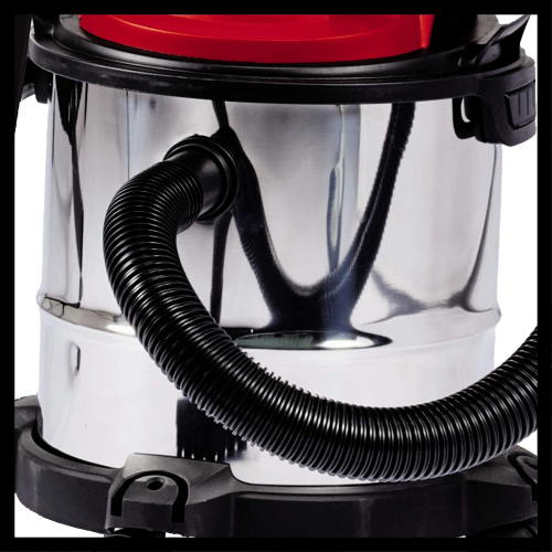 Bidone aspiratutto Einhell TC-VC 1812-S Bidone in acciaio lt. 12 Aspira liquidi