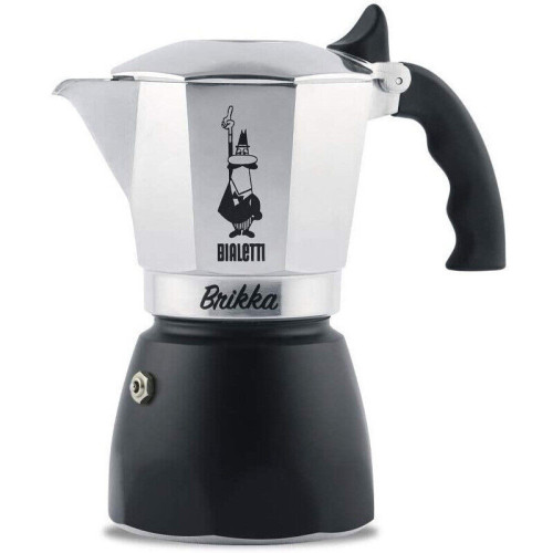 BIALETTI Nuova Brikka  Tazze Moka Caffetteria Caffè Espresso come al Bar