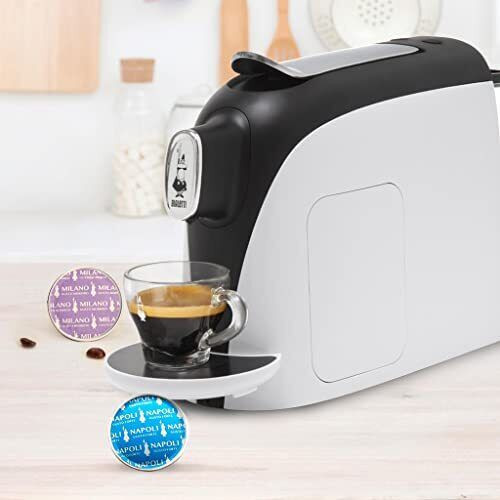 Bialetti Mignon, Macchina Caffè Espresso Per Capsule In Alluminio, Incluse 32 Pz.