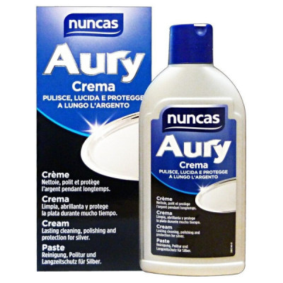Nuncas Aury crema 250ml pulisce lucida e protegge gli oggetti in argento
