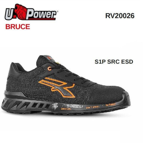 U-POWER BRUCE SCARPA BASSA ANTINFORTUNISTICA RV20026 S1P SRC ESD