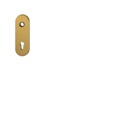 Placca Corta Hoppe M3218K Oro