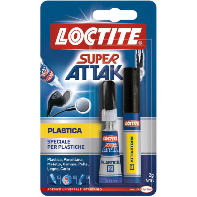 LOCTITE Super Attak Plastica 2g+4ml