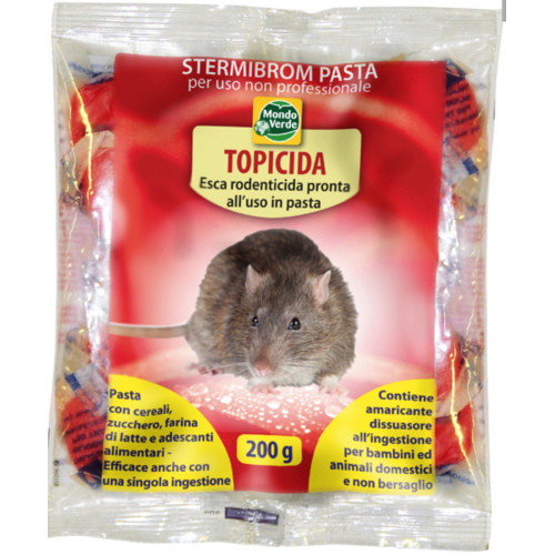 Esca Topicida Rodenticida 200g