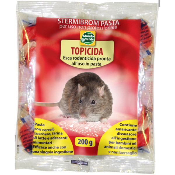 Esca Topicida Rodenticida 200g