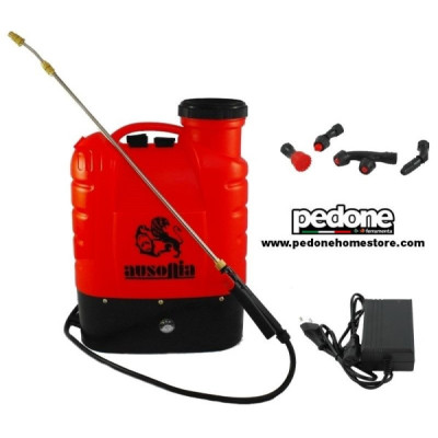 Pompa a spalla a batteria 16 lt Ausonia 10Ah con Batteria al Litio
