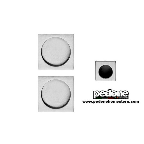 Kit Maniglie Incasso Quadre Linea Calì cromo lucido