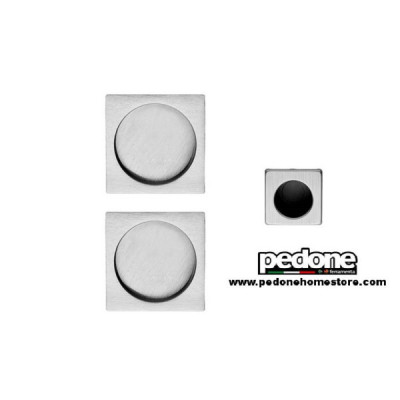 Kit Maniglie Incasso Quadre Linea Calì cromo lucido