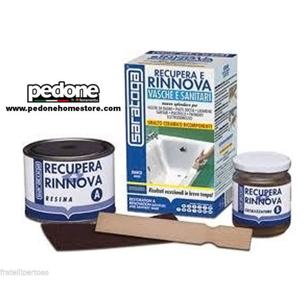 RECUPERA E RINNOVA VASCHE E SANITARI - SARATOGA BICOMPONENTE 375ML