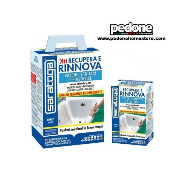 RECUPERA E RINNOVA VASCHE E SANITARI - SARATOGA BICOMPONENTE ML.375+1000