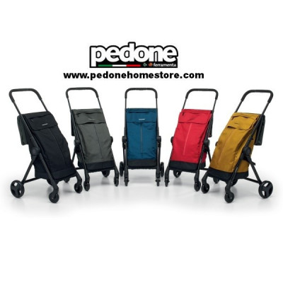CARRELLO SPESA GO FAST FOPPAPEDRETTI 4 RUOTE