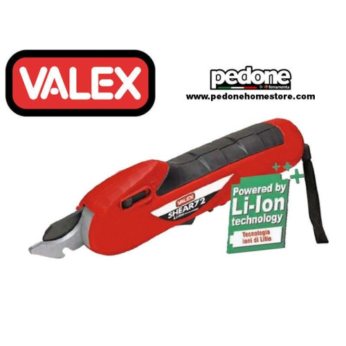 FORBICE DA POTA POTATURA A BATTERIA AL LITIO SHEAR 72 VALEX 1490052 TAGLIO 16MM