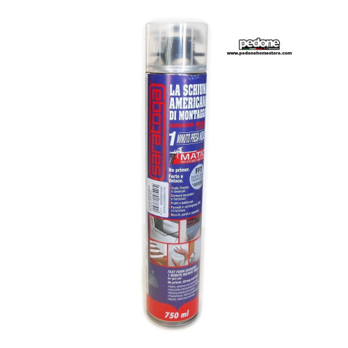 Saratoga la schiuma americana di montaggio 750ml matic uso pistola Colla