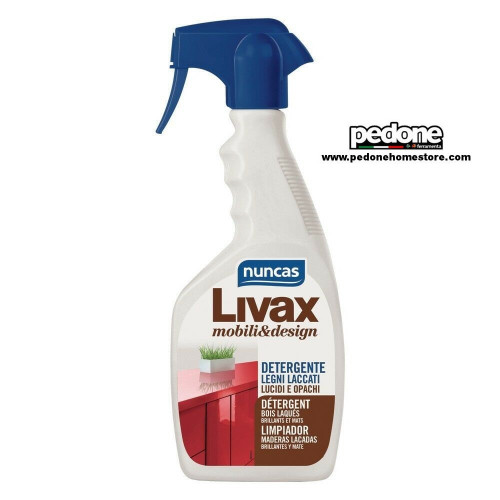 Detergente per legni laccati lucidi e opachi NUNCAS Livax  500 ml