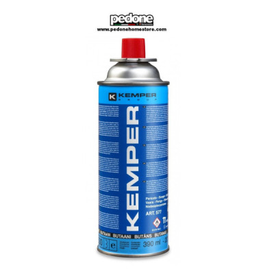 BOMBOLETTA GAS BUTANO 390 ML 227 GR RICARICA KEMPER FORNELLO CAMPEGGIO