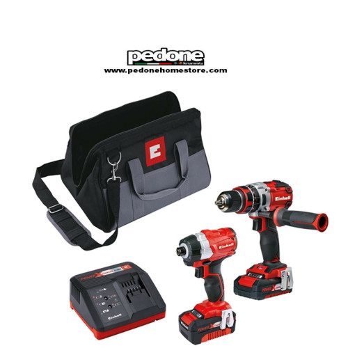 Set Utensili a Batteria 18v Twinpack BL Avvitatore Impulsi TE-CI 18 LI + TE-CD