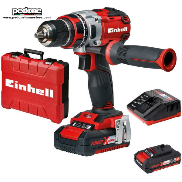 Trapano Avvitatore A Batteria 18V Einhell Te-Cd 18 Li Bl 2X2,0 Ah 4513851 LITIO