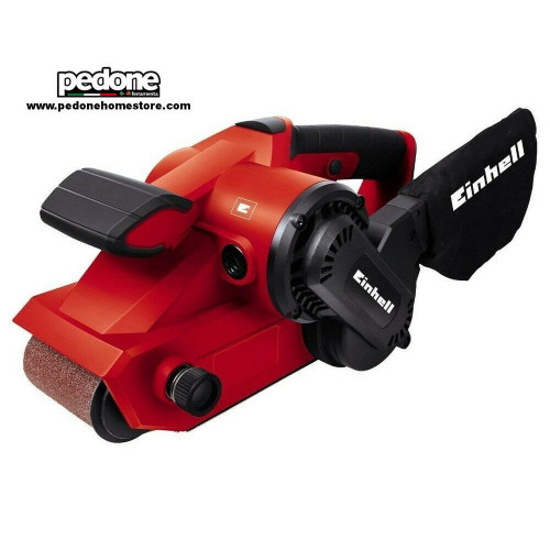 Einhell Levigatrice a nastro elettrica 800W con aspirazione TC-BS 8038